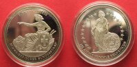 Silbergedenkmünze 150 Jahre Schweizer Franken 40mm PP