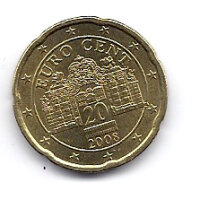 20 €-Cent Oesterreich  2008