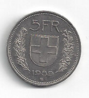 5 Franken 1989