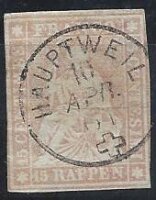 24 F Fingerhut Zentrumstempel Hauptweil 10.4.1861b