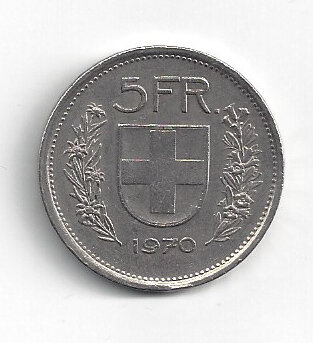 5 Franken 1970