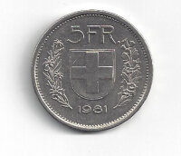 5 Franken 1981