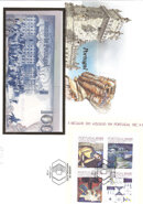 Maxi Numisbrief Banknote Portugal 1986