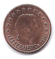 5 €-Cent Luxemburg 2011 stgl